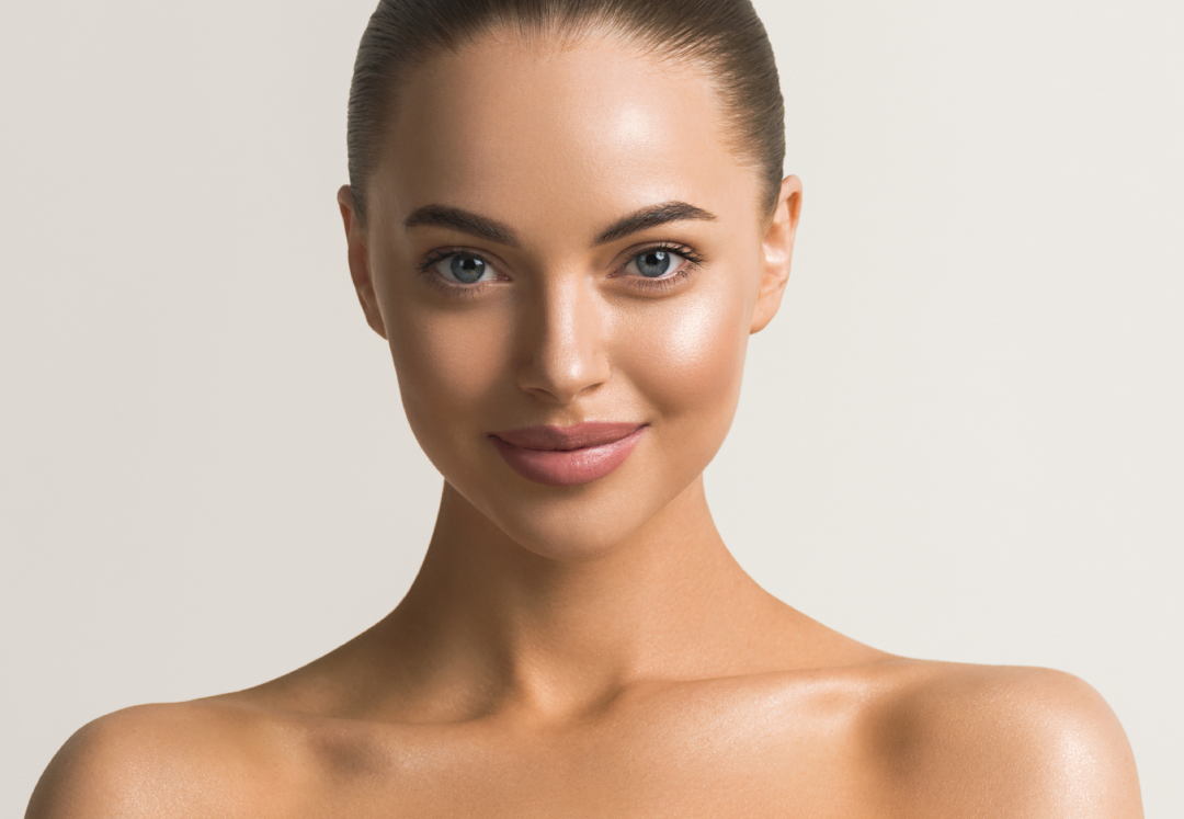 Radiant and glowing skin achieved through CO2 laser therapy.